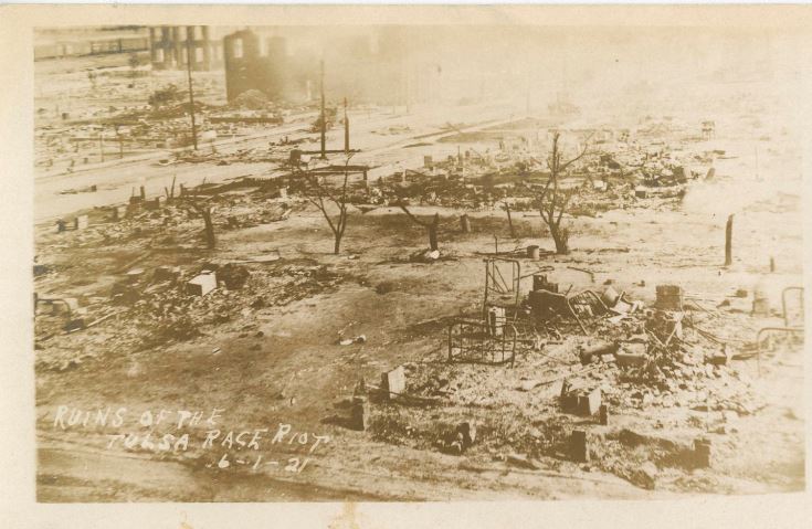 ruins of the Tulsa Race Riot