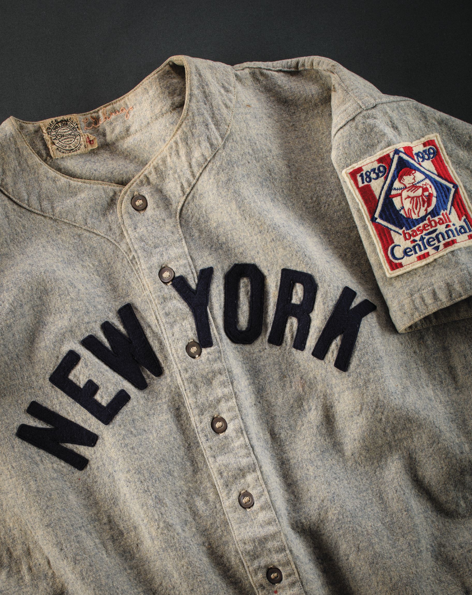 Uniform worn by Babe Ruth on loan to Little League Baseball museum - Sports  Illustrated