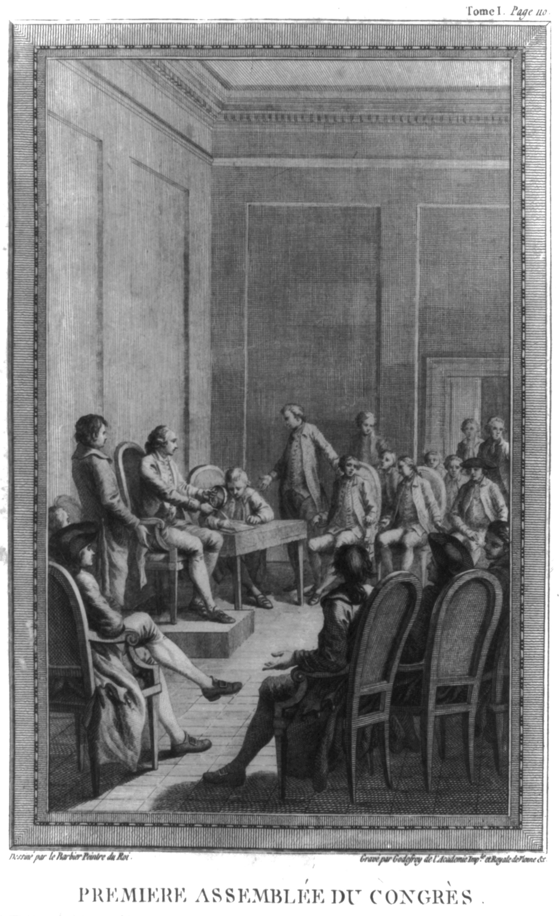 engraving of Congress