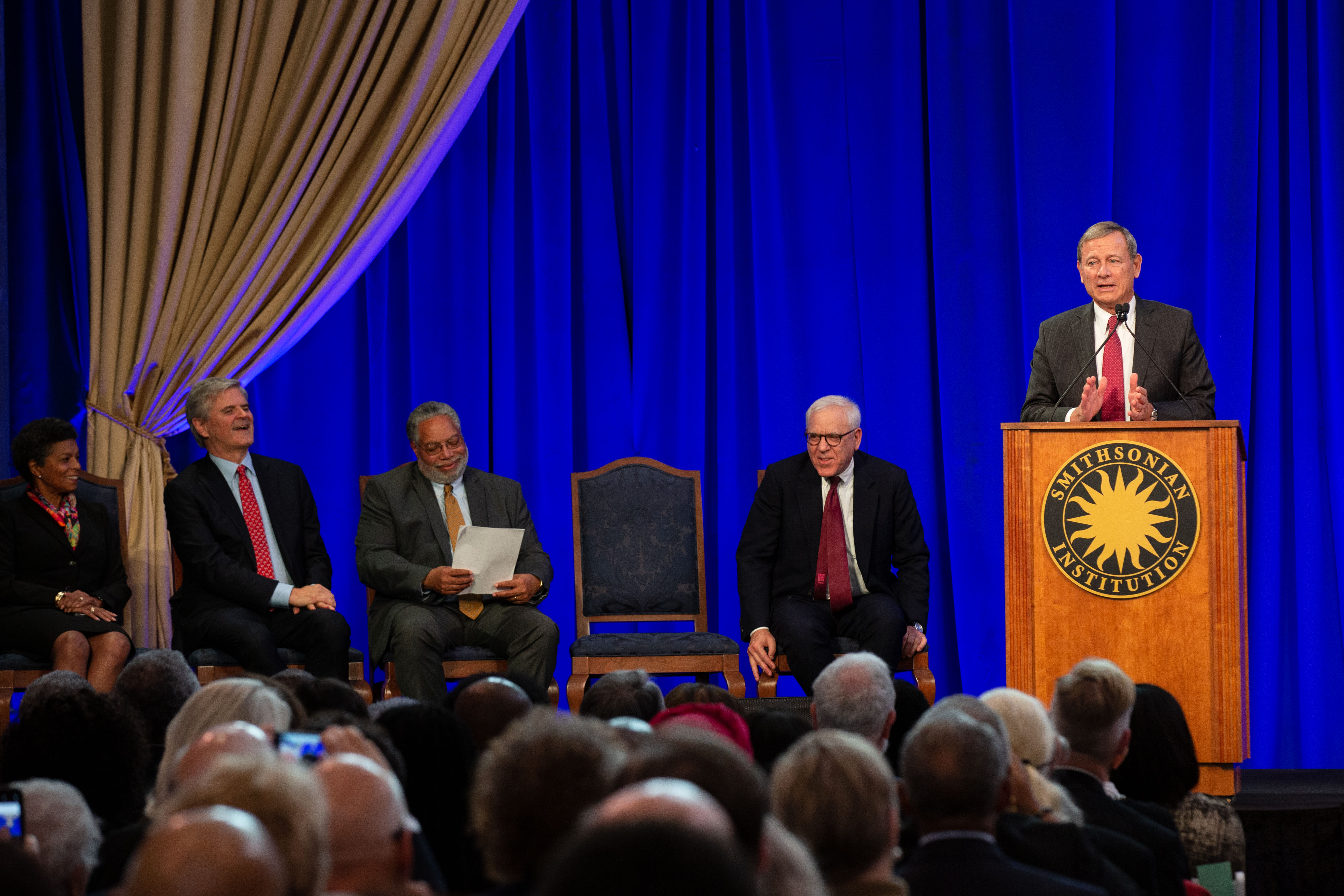 Chief Justice John Roberts at Installation Ceremony Smithsonian