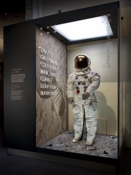 Neil Armstrong’s Spacesuit On Display At National Air And Space Museum ...