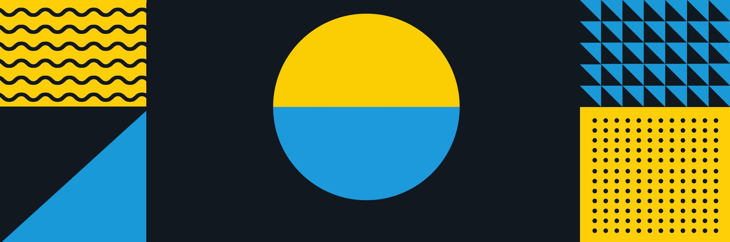 yellow and blue orb