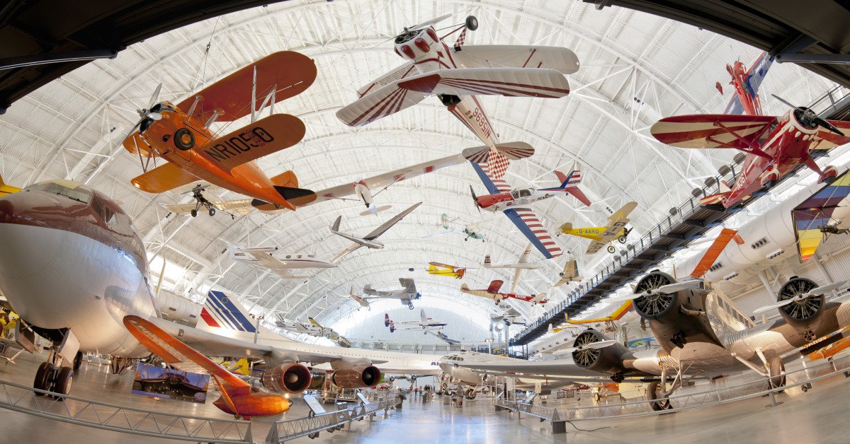 National Air and Space Museum’s Steven F. UdvarHazy Center Turns 15