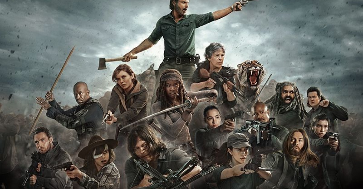 The Walking Dead Finds Sanctuary At The Smithsonian Smithsonian   The Walking Dead Season 8 Key Art Rick Lincoln Daryl Reedus 800x600 